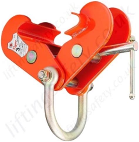 Tiger BCF Heavy Duty Fixed Jaw Beam Clamp With Shackle Range From