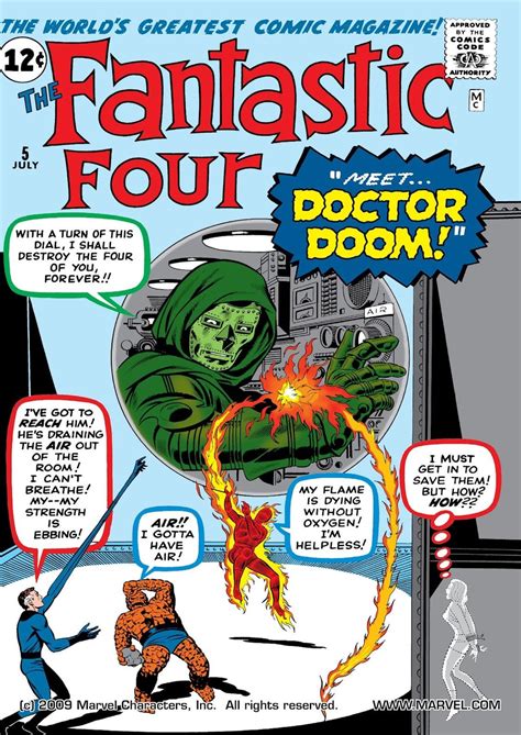 Fantastic Four 1962 5 Jack Kirby And Joe Sinnott First