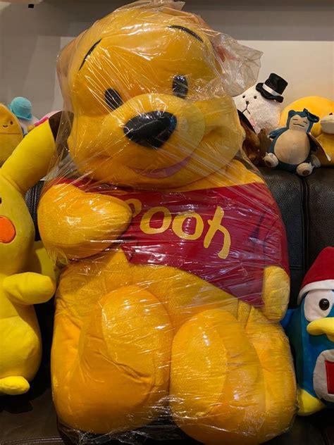 Giant Size Winnie The Pooh Teddy Bear Hobbies And Toys Toys And Games On Carousell