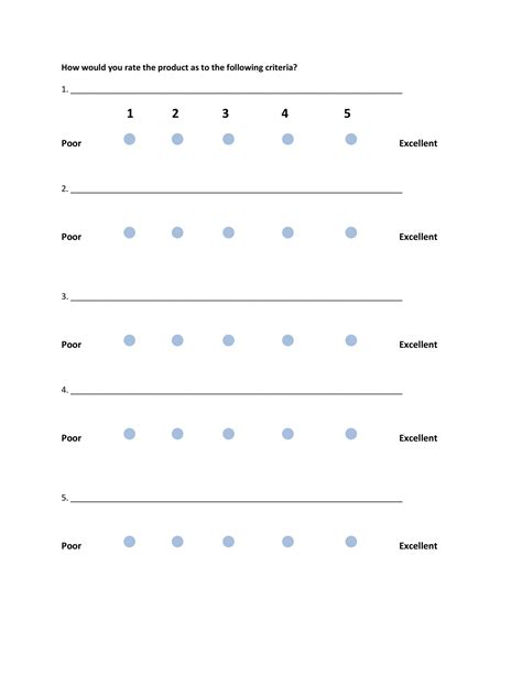 Free Likert Scale Templates Examples Templatelab 73200 Hot Sex Picture
