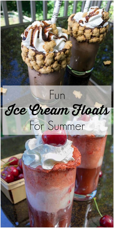 Fun Ice Cream Floats For Summer Revel And Glitter
