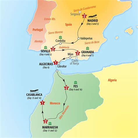 View location, address, reviews and cortijo la presa, carretera las lagunillas rute km. Splendours of Andalucía and Morocco | Insight Vacations ...
