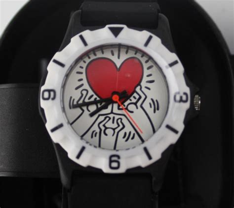 Keith Haring Love Heart Watch