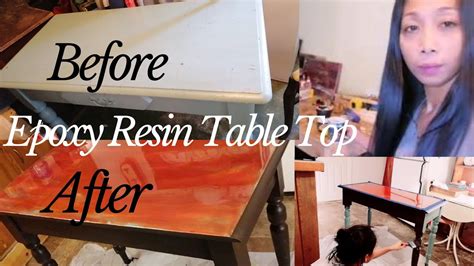 The bar and table top epoxy creates a durable clear gloss coating. What Epoxy can do, Table Top Epoxy Resin - YouTube