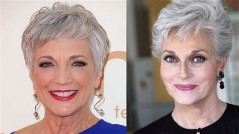 One should stay away from hairstyles which involve razor cuts as they will make your hair appear shredded and these are some gorgeous pictures of women hairstyles over 60 that will help you to get the finest haircut for your face shape. Pin on makeup