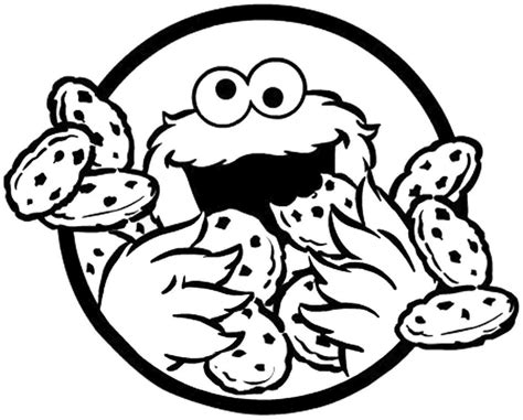 Get hold of these coloring sheets that are full of pictures and involve your kid in painting them. Cookie Monster Clip Art - Clipartion.com