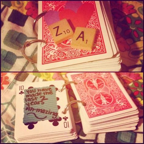 Made Zach A Deck Of Cards With 52 Reasons Why I Love Him Super Easy