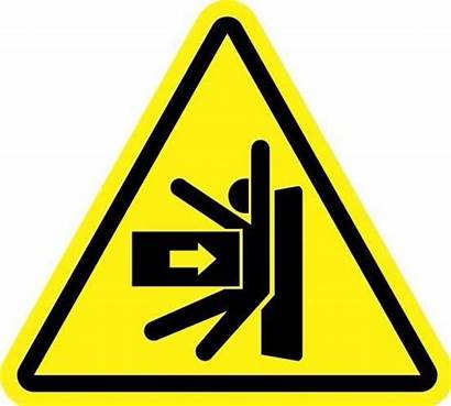 Hazard Safety Crush Signs Sign Symbols Warning