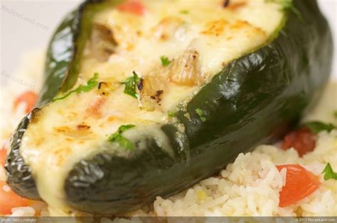 Maybe you would like to learn more about one of these? Chicken Cheese Stuffed Poblano Peppers Recipe