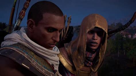Assassin S Creed Origins Cutscenes Side Quests Reunion Youtube