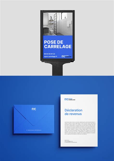 Logo for tile installer enterprise on Behance