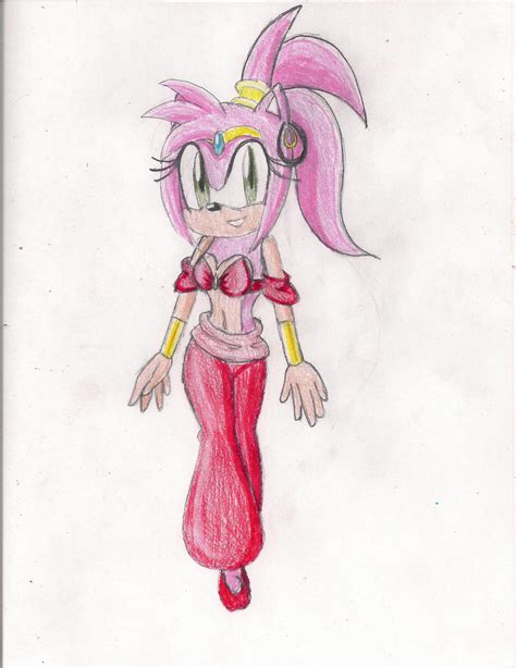 Amy Rose As Shantae By Lilacphoenix On Deviantart