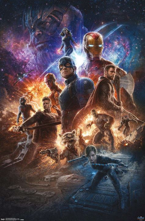 Avengers End Game Streaming Hd Vf - Marvel Cinematic Universe: Avengers: Endgame - Space Poster - Walmart
