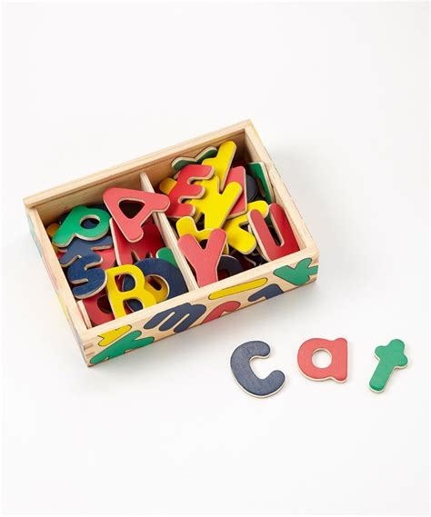 Take A Look At This Melissa And Doug Magnetic Wooden Alphabet Set Today