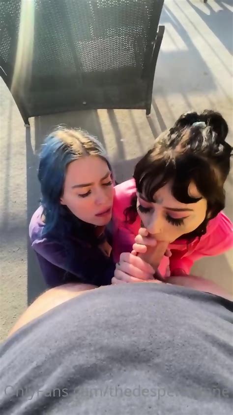 Cc Doll And Pandora Skye Vert Ffm Blowjob Outside Eporner