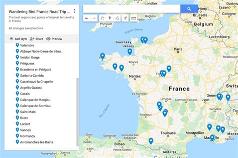 France Road Trip Ideas 11 Best Areas To Visit With Map