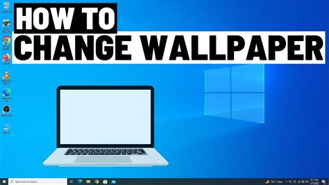 How To Change Wallpaper In Laptop Youtube