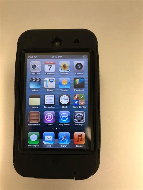 Apple Ipod Touch 8gb 4th Generation Black Buy Online In Uae