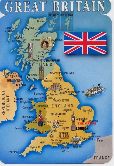 Great Britain Map The Sceptred Isle England Pinterest