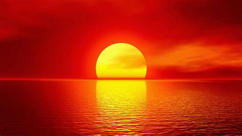 Golden Sunset Gold Nature Sunset Reflection Sky Hd Wallpaper Peakpx