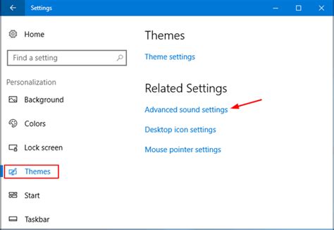Access Sounds Settings In Windows 10 Password Recovery