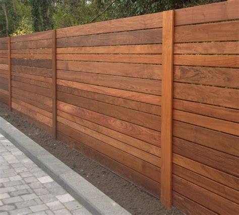 Horizontal Wood Fence Styles Smart Siding Home Depot