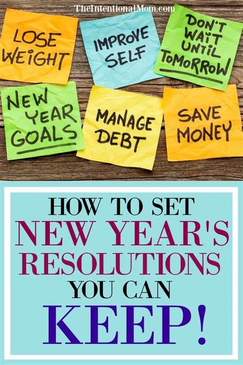 How To Set New Years Resolutions You Can Actually Keep