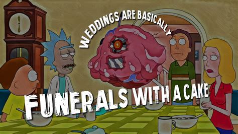 Rick And Morty Weddings Are Funerals With Cake By Lawkop On Deviantart