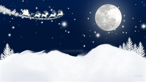 Christmas Eve Night Wallpapers Wallpaper Cave