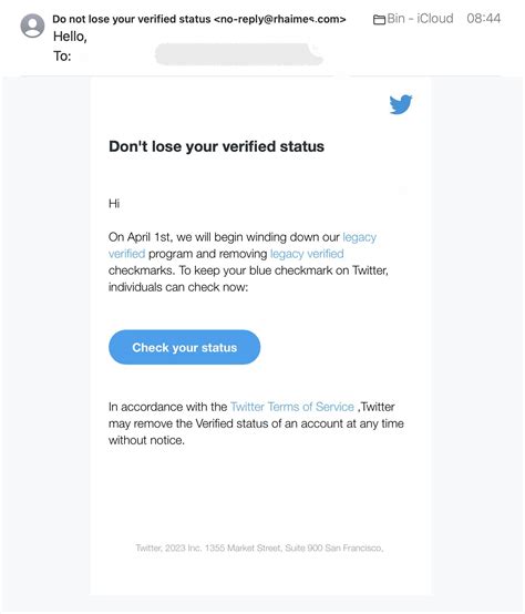 Twitter Impersonation Scam Beware Of Dodgy Verification Emails Which News