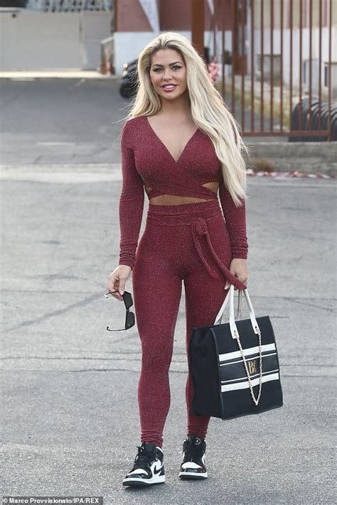 Bianca Gascoigne Flaunts Her Figure In A Skintight Co Ord At Dancing
