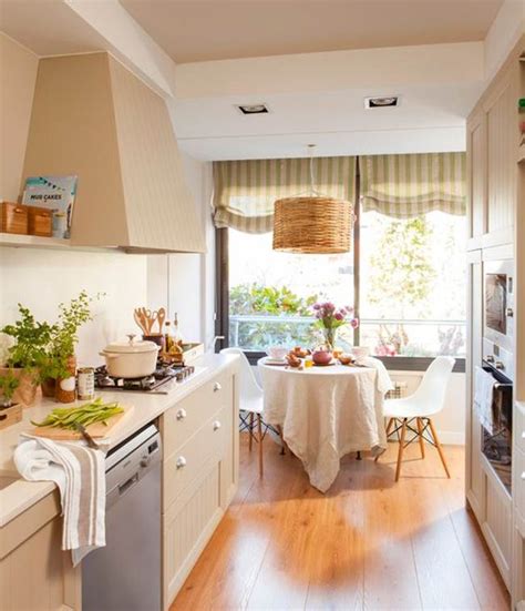 Un comedor en blanco navideño. Cocina y comedor en uno - Decoración de Interiores y ...