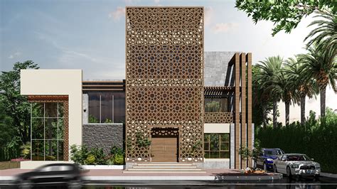 Modern Islamic Villa On Behance