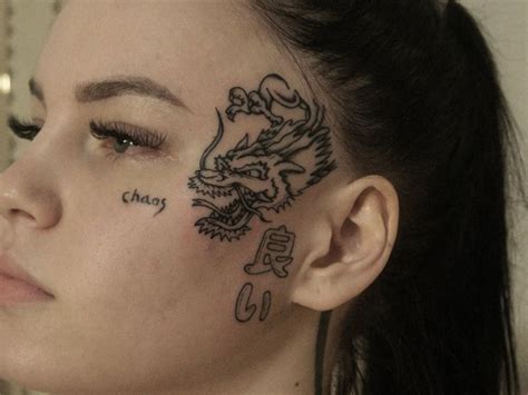 face tattoos on females breaking stereotypes and reclaiming self expression click here to see