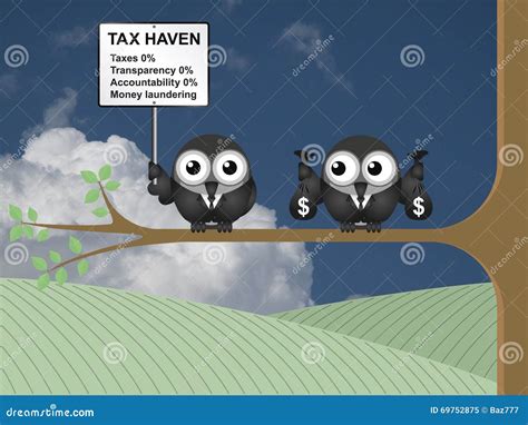 Tax Haven Sign stock illustration. Illustration of company - 69752875