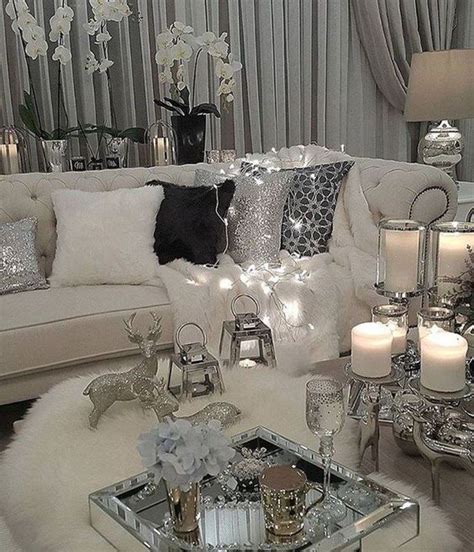 Stunning Black And White Living Room Design Ideas 27 Glam Living Room