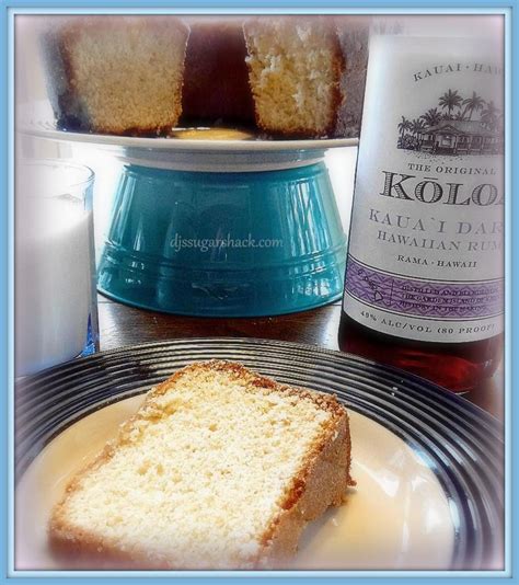 In large mixing bowl, combine cake mix, borden's eggnog and oil. Eggnog Pound Cake with Dark Rum Glaze | Recipe | Dessert ...