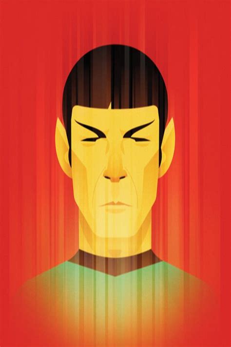 Spock For Star Trek 50th Anniversary Star Trek Print