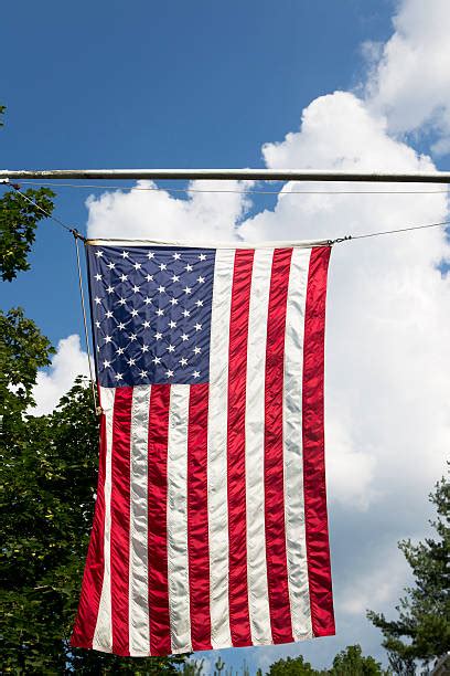 American Flag Hanging Stock Photos Pictures And Royalty Free Images Istock