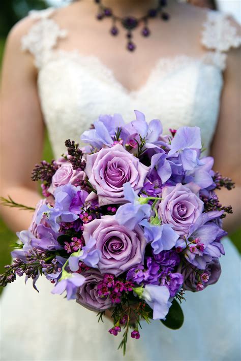 Purple Lavender Lilac Bouquet Lilac And Lavender Shades