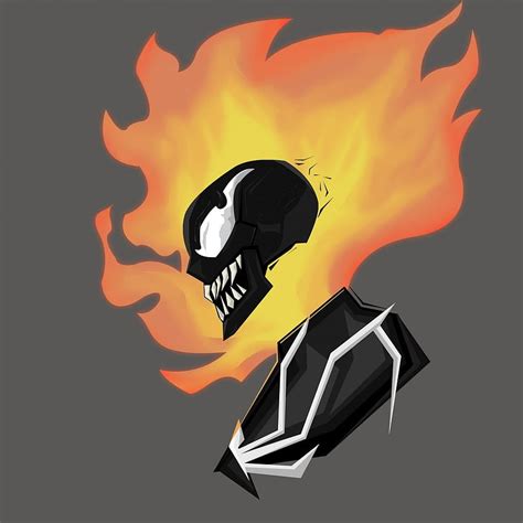 Minimal Venom Ghost Rider Into The Venomverse Ghost Rider Villains