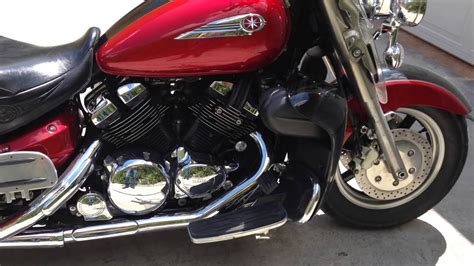 2005 yamaha royal star deluxe xvz1300ct (burgundy) 1463 fallen cycles test ride. Yamaha Royal Star 2005 motor 1300 c.c. - YouTube