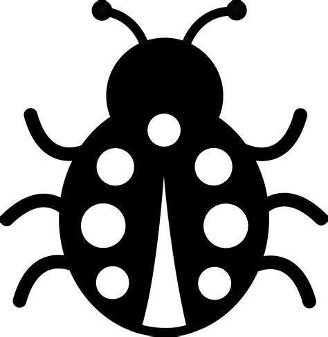 Free Ladybug Silhouette Download Free Ladybug Silhouette Png Images