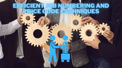 Efficient Job Numbering And Price Code Techniques Colibri