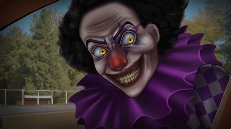 2 Creepy Clown Horror Animated Stories Youtube