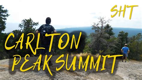Carlton Peak Summit Sht Superior Hiking Trail National Forest