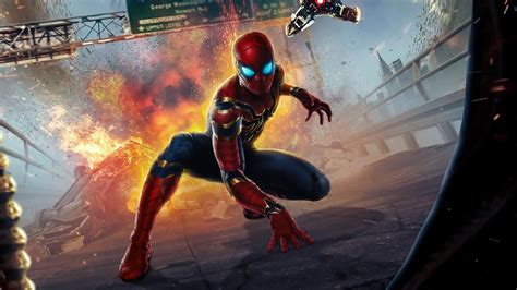 Download Wallpaper 1920x1080 Spider Man No Way Home 2021 Movie