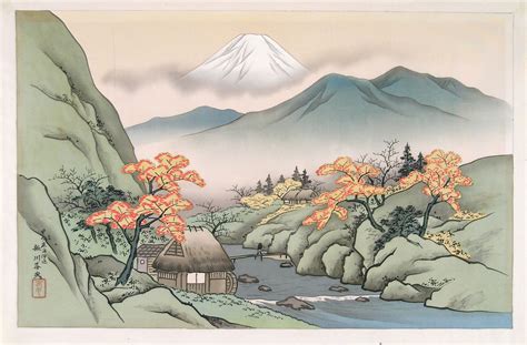 Japan Landscape Drawing At Getdrawings Free Download