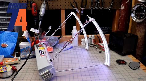 I haven't bought any of the materials yet, anything. DIY Chronograph LED Light Bar - YouTube