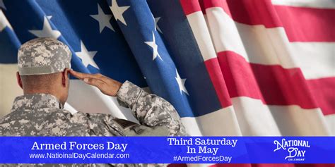armed forces day third saturday in may national day calendar armed forces national day